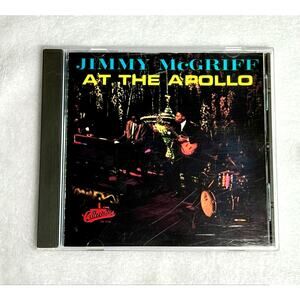 Jimmy McGriff At The Apollo CD 1989 Collectables Records Jazz Organ Live Album